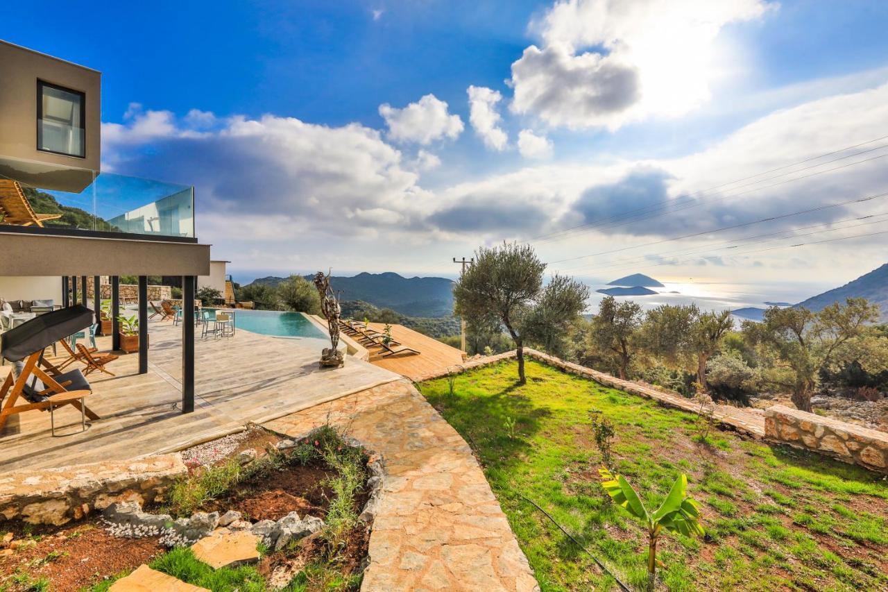 14 Premium Villas With Openair Restaurant&Tennis Court In Nature - Notos Club 카스 외부 사진