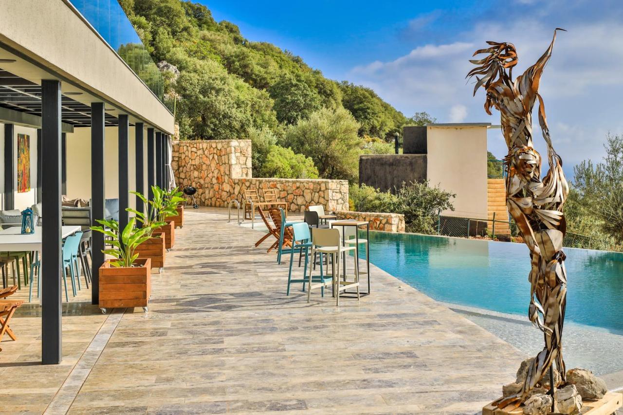 14 Premium Villas With Openair Restaurant&Tennis Court In Nature - Notos Club 카스 외부 사진