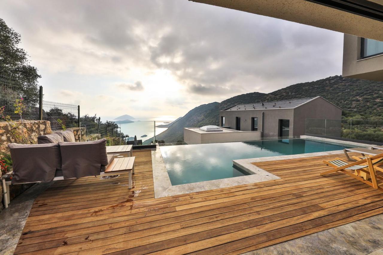 14 Premium Villas With Openair Restaurant&Tennis Court In Nature - Notos Club 카스 외부 사진