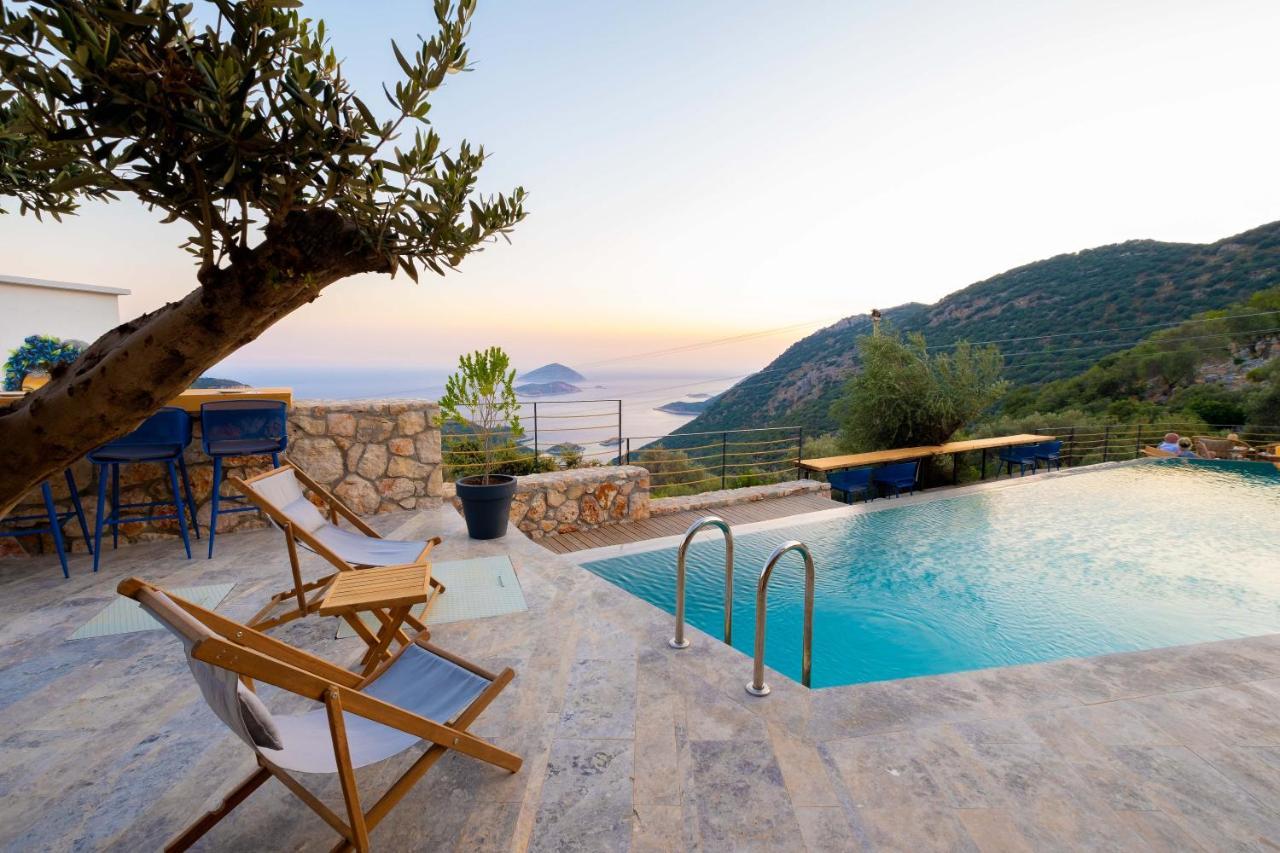 14 Premium Villas With Openair Restaurant&Tennis Court In Nature - Notos Club 카스 외부 사진