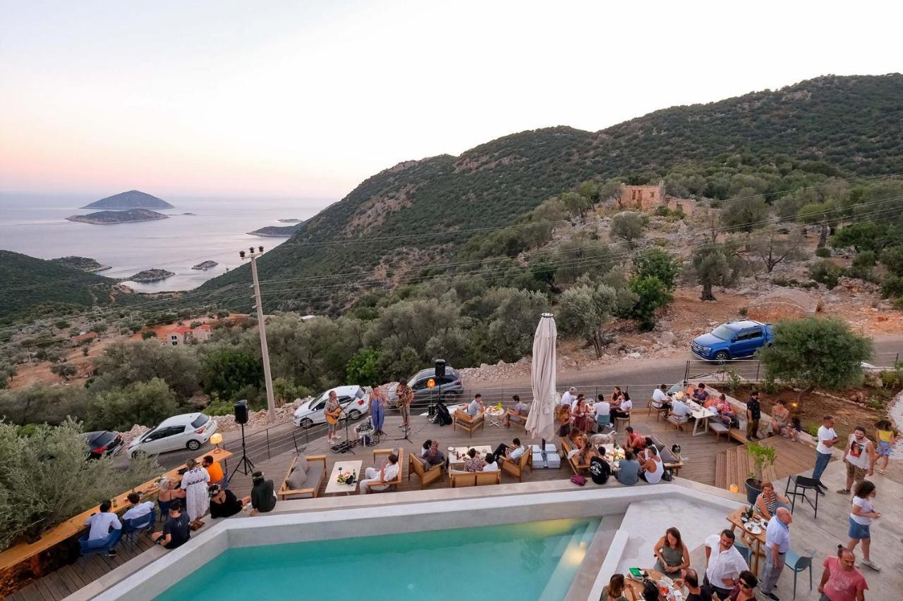 14 Premium Villas With Openair Restaurant&Tennis Court In Nature - Notos Club 카스 외부 사진