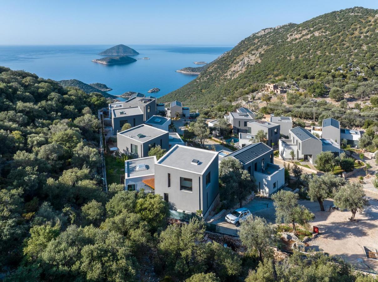 14 Premium Villas With Openair Restaurant&Tennis Court In Nature - Notos Club 카스 외부 사진